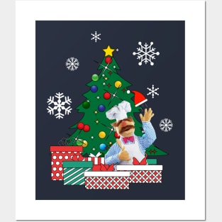 Swedish Chef Around The Christmas Tree Muppets Posters and Art